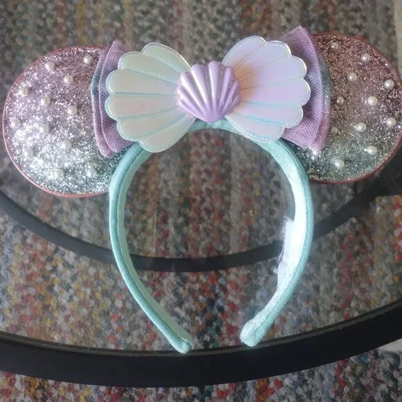 Little Mermaid Minnie Ears - Picture 1 of 1